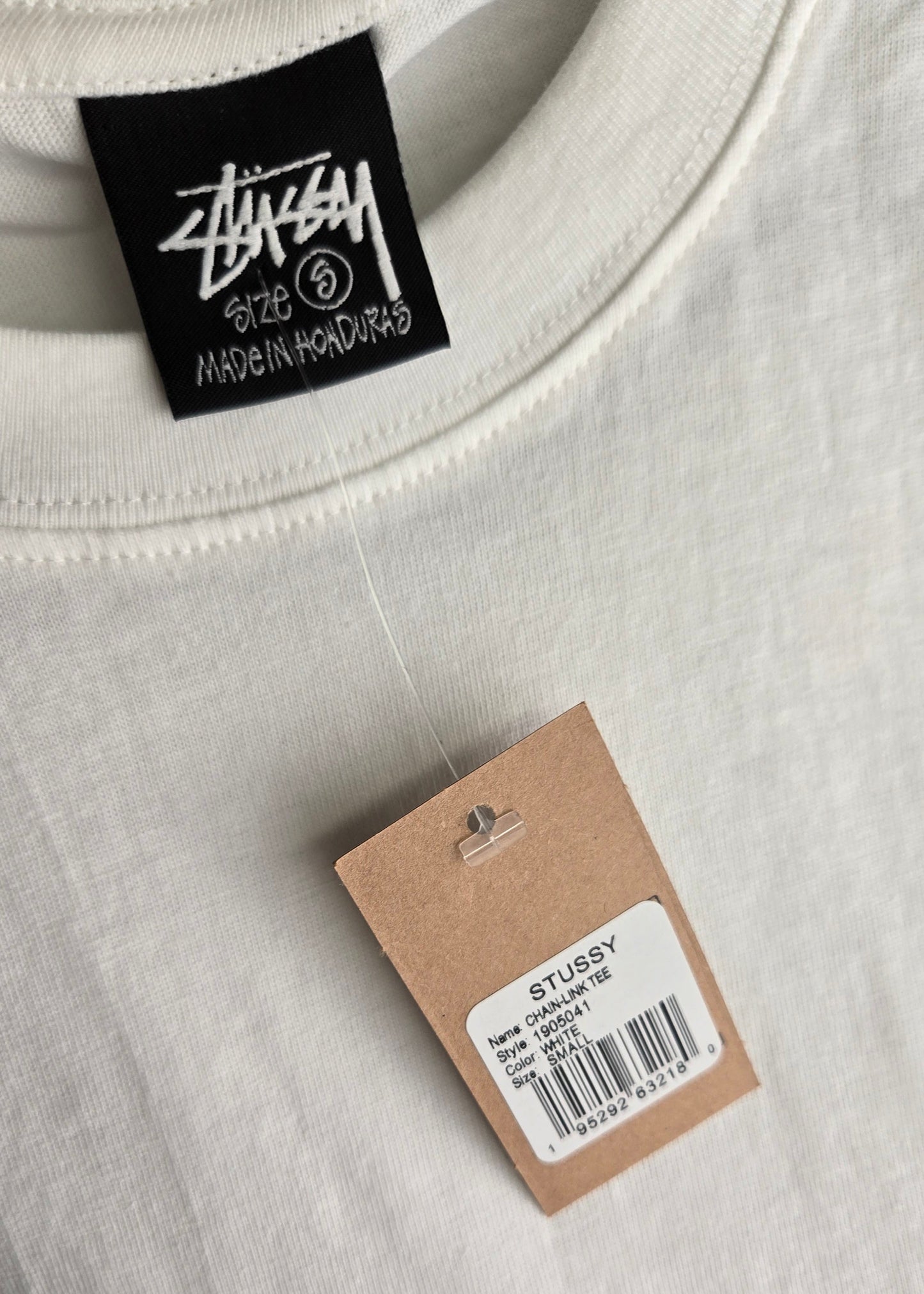 Stussy Chain-Link Tee 'White'