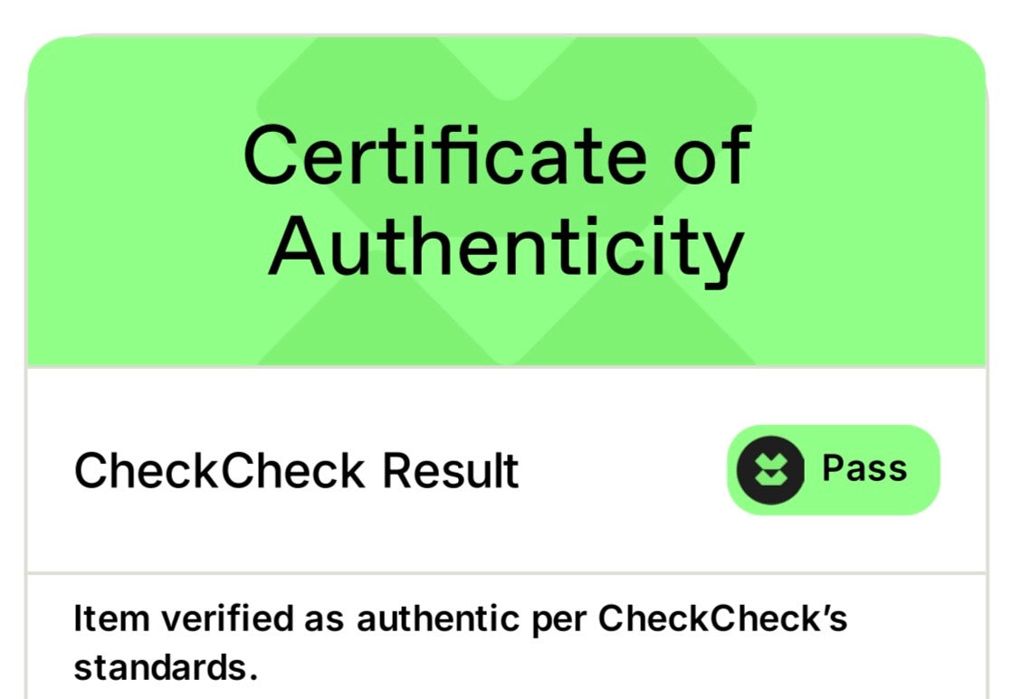 Certificate of Authenticity