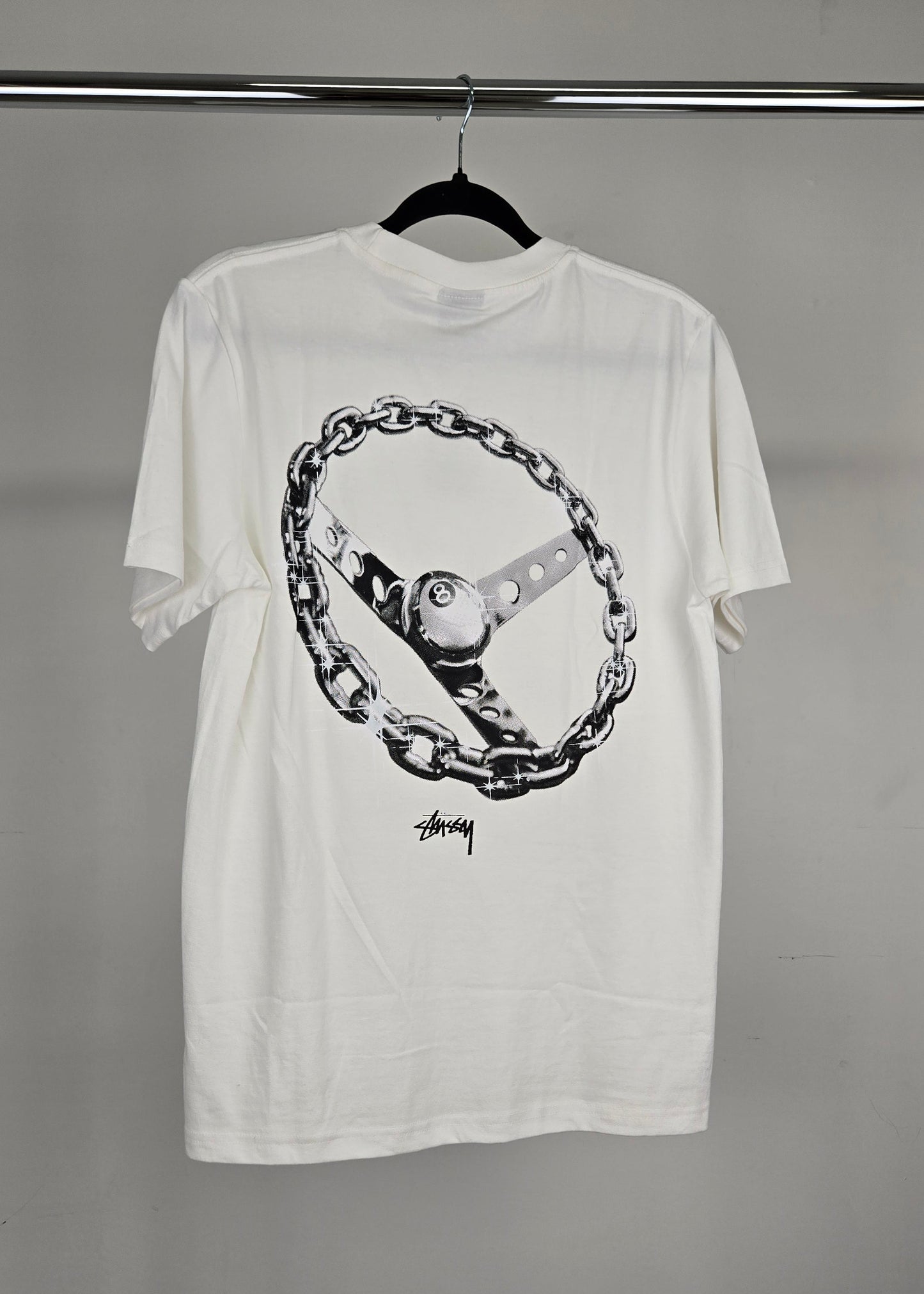 Stussy Chain-Link Tee 'White'