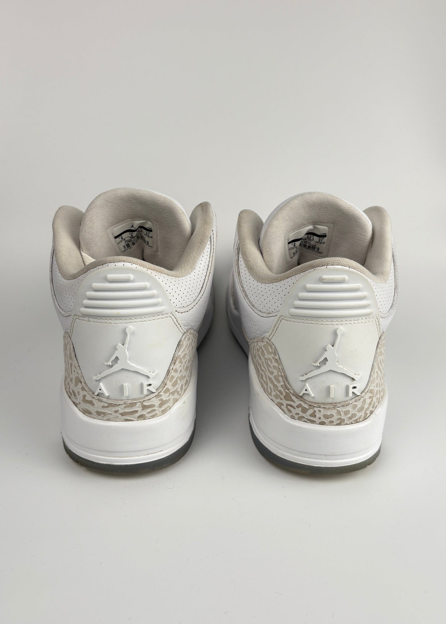 Jordan 3 Retro 'Pure White (2018)'